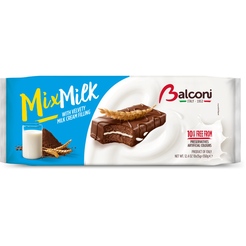 ΜΠΑΡΕΣ ΚΕΙΚ mix milk ΚΡΕΜΑ ΓΑΛ./ΕΠΙΚ.350γρ balconi