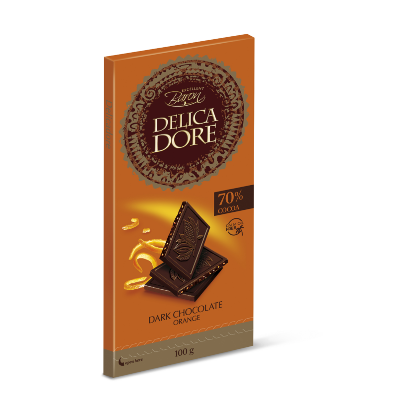 baron delica dore sokolata ygeias portokali 100gr