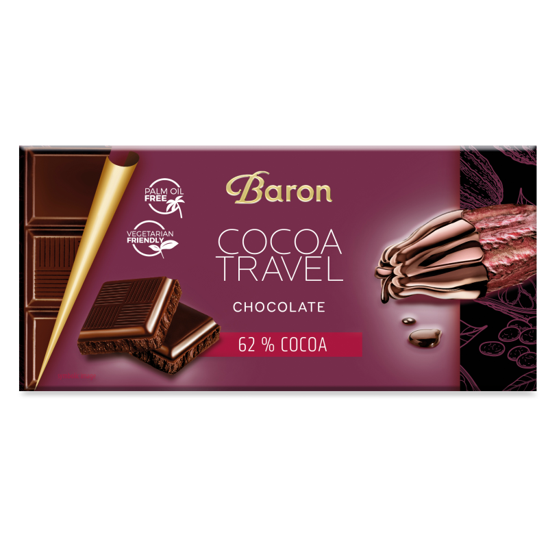 baron ΣΟΚΟΛΑΤΑ ΥΓΕΙΑΣ 90ΓΡ