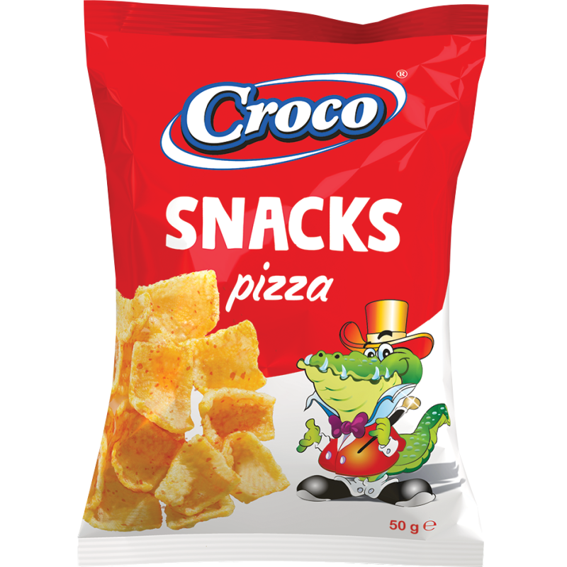 snacks pizza 50gr croco