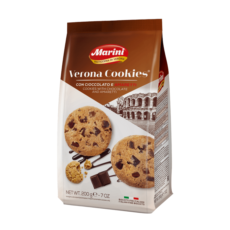 ΜΠΙΣΚΟΤΑ marini ΣΟΚΟΛΑΤΑ & ΑΜΑΡΕΤΤΙ 200gr