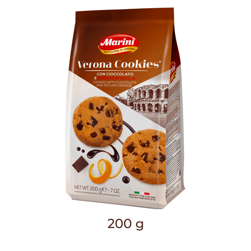 ΜΠΙΣΚΟΤΑ marini ΣΟΚΟΛΑΤΑ & ΠΟΡΤΟΚΑΛΙ 200gr